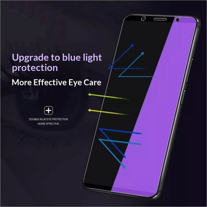 Tempered Glass Screen Protector Blue Light Blocking Coating